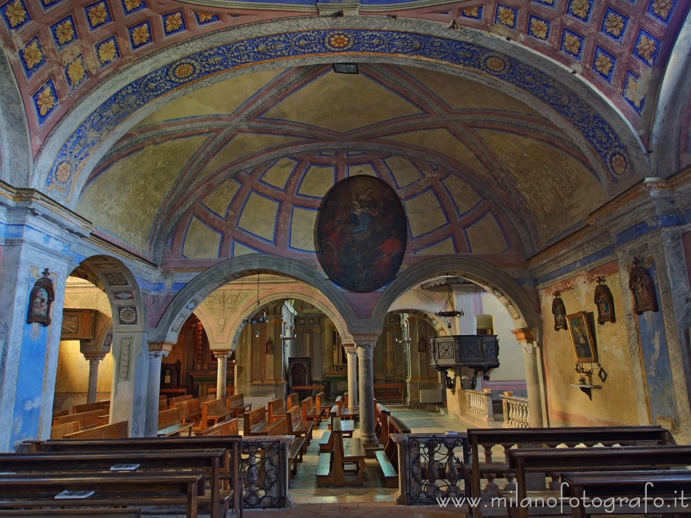 Candelo (Biella, Italy) - First span of the Chapel of Santa Marta in the Church of Santa Maria Maggiore